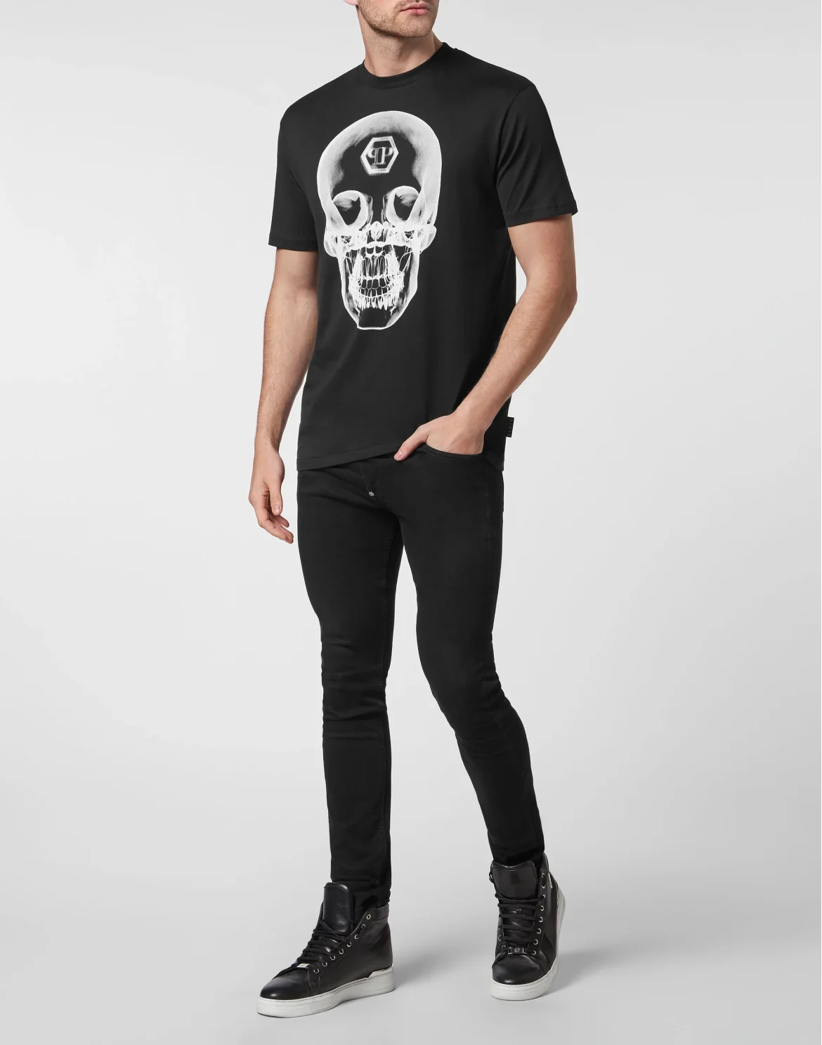 T-shirt Round Neck SS, цвет: Черный