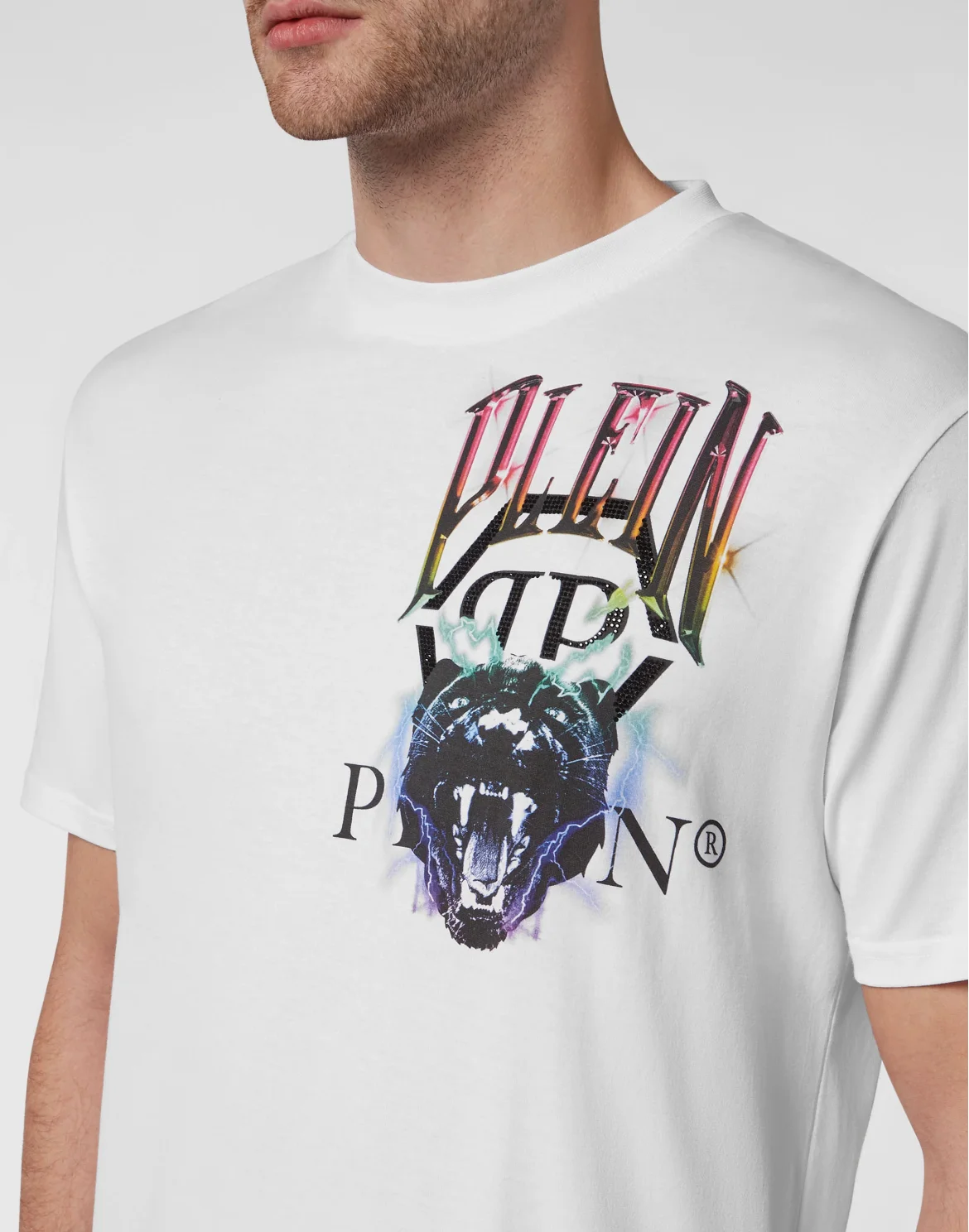 T-shirt Round Neck SS Philipp Plein TM, цвет: Белый