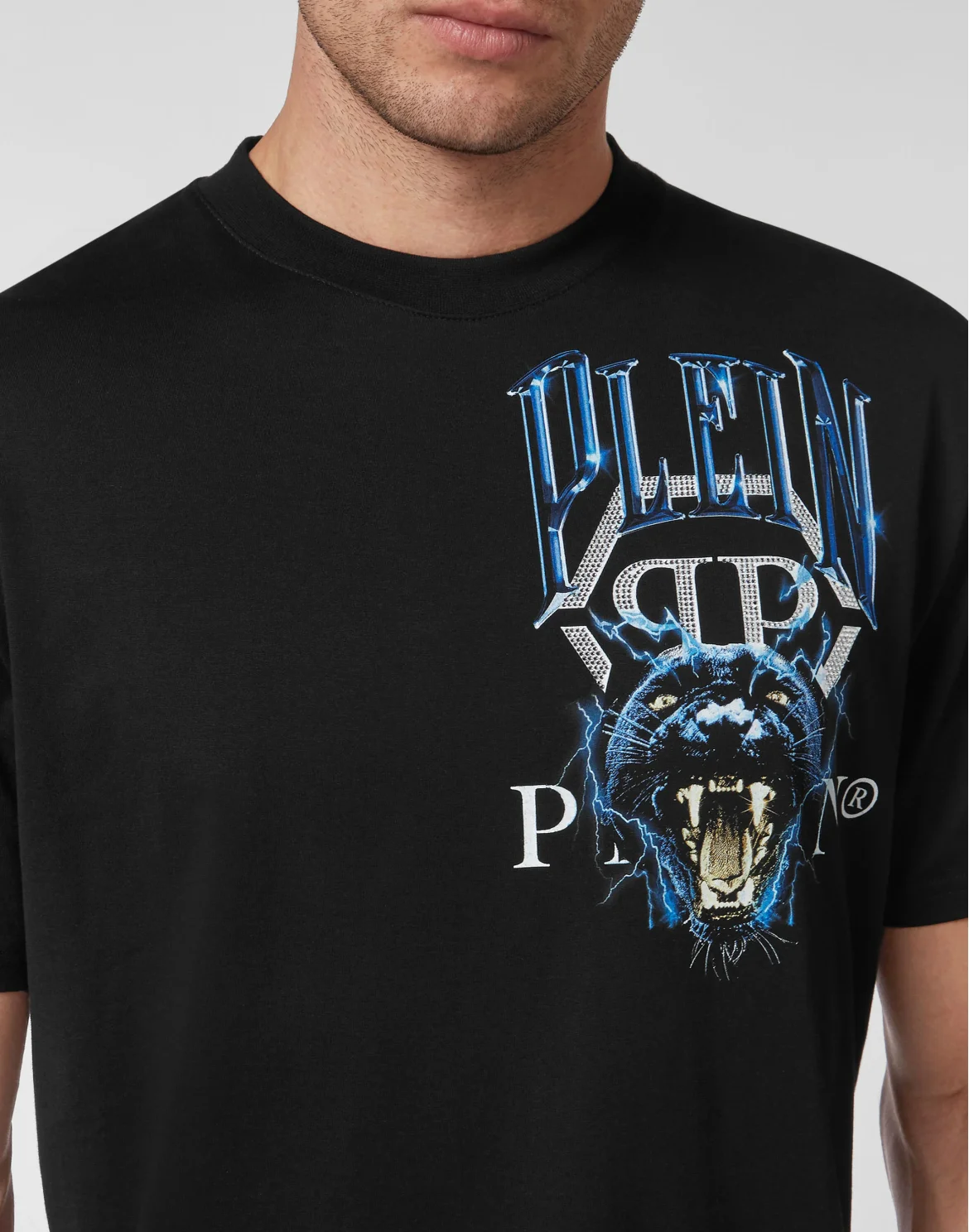 T-shirt Round Neck SS Philipp Plein TM, цвет: Черный