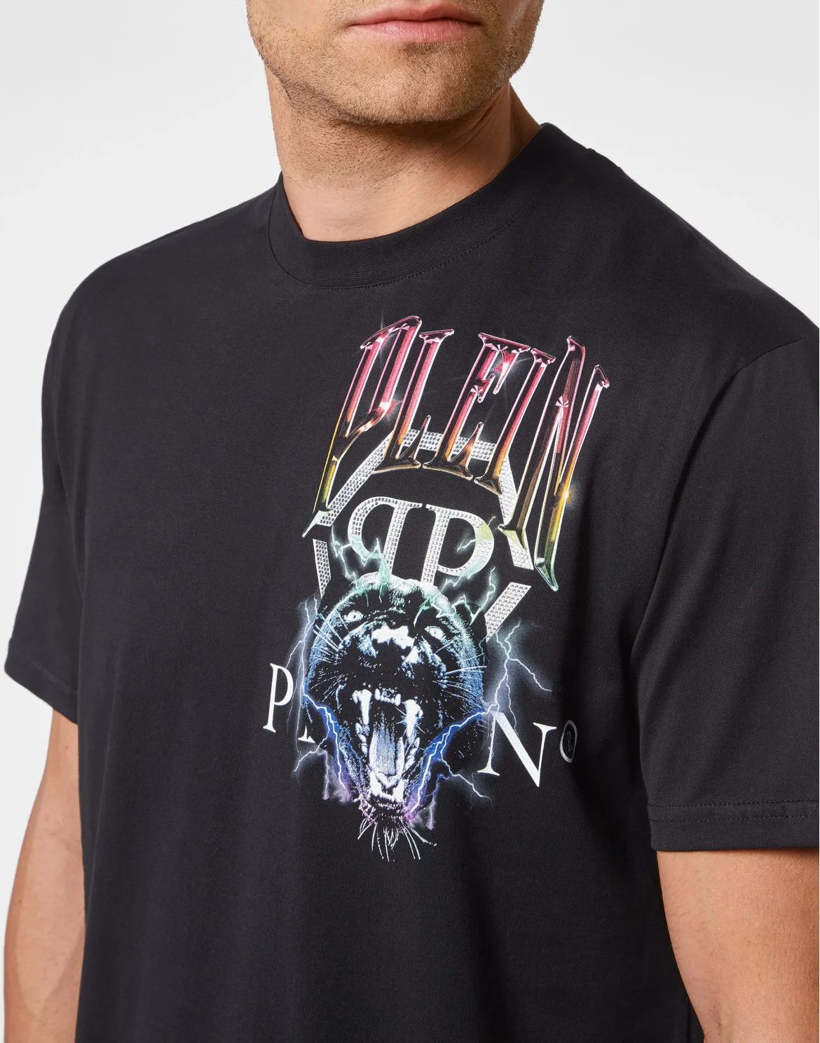 T-shirt Round Neck SS Philipp Plein TM, цвет: Черный