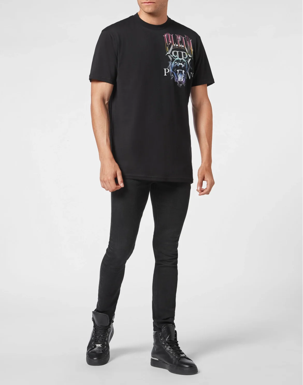 T-shirt Round Neck SS Philipp Plein TM, цвет: Черный