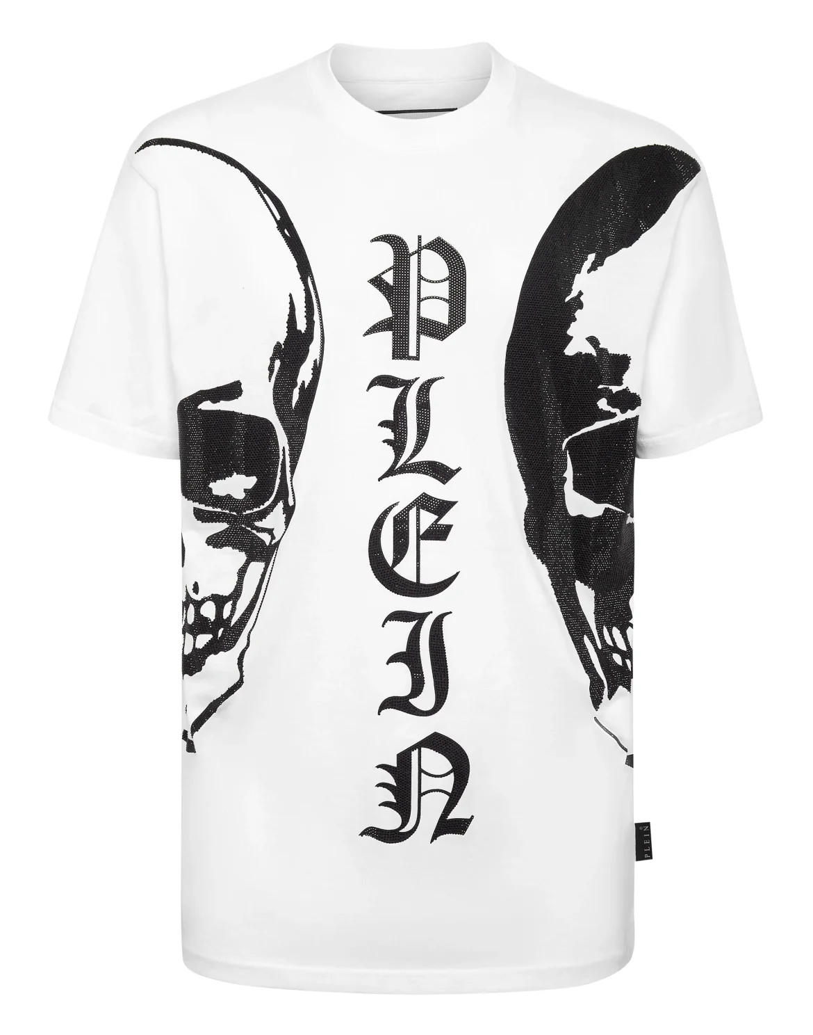 T-shirt Round Neck SS with Crystals, цвет: Белый