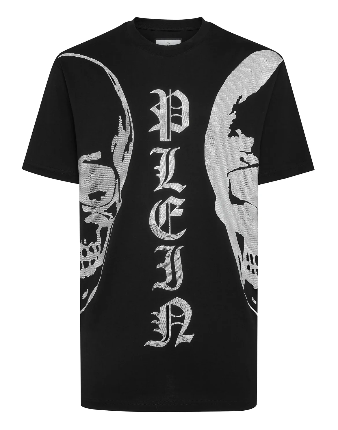 T-shirt Round Neck SS with Crystals, цвет: Черный