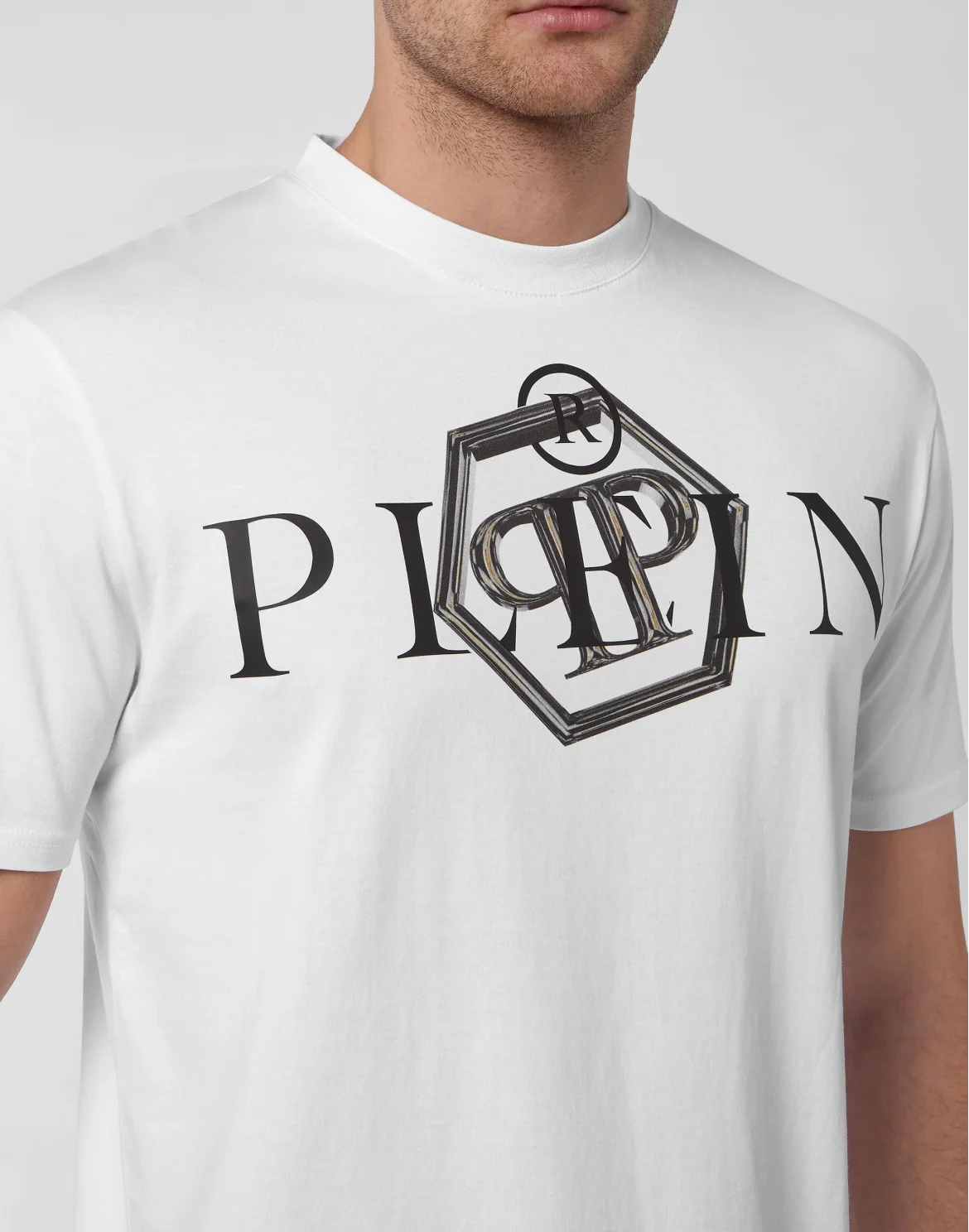 T-shirt Round Neck SS Philipp Plein TM, цвет: Белый