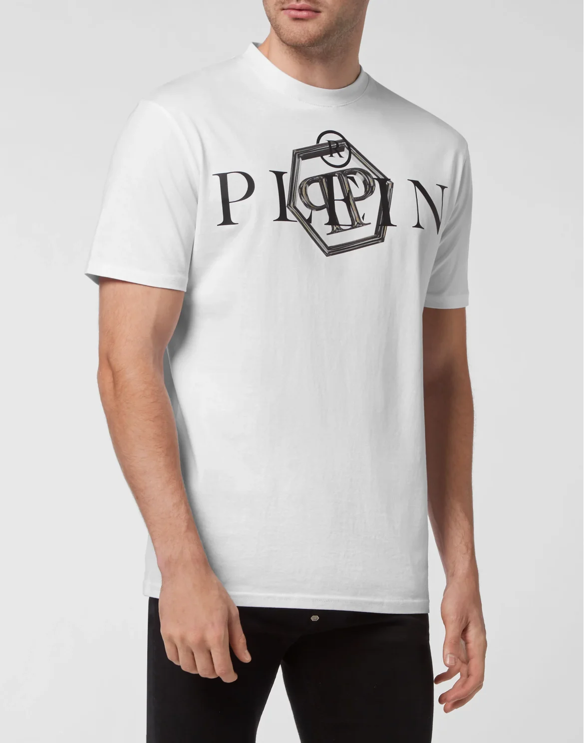 T-shirt Round Neck SS Philipp Plein TM, цвет: Белый