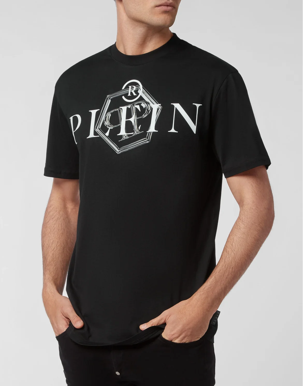 T-shirt Round Neck SS Philipp Plein TM, цвет: Черный