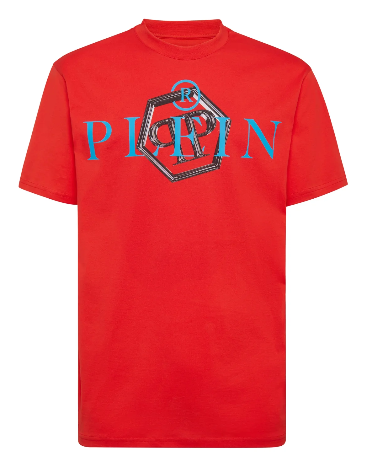 T-shirt Round Neck SS Philipp Plein TM, цвет: Красный