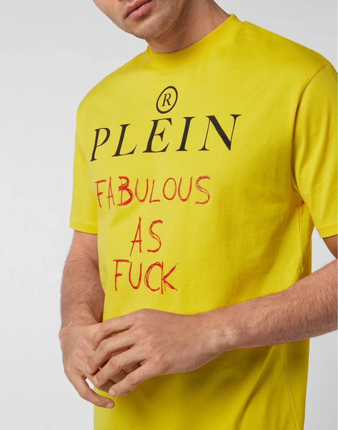 T-shirt Round Neck SS, цвет: Желтый