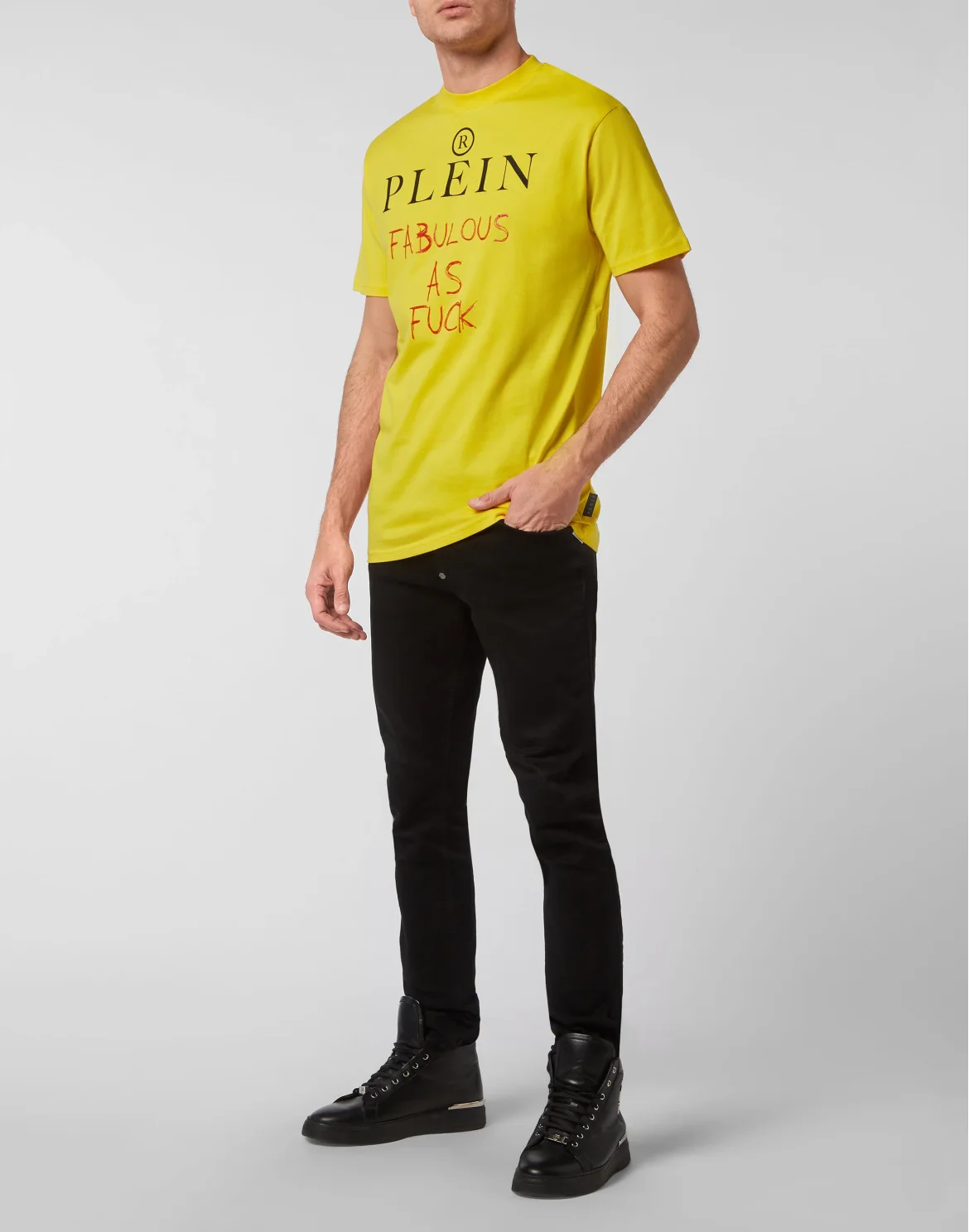T-shirt Round Neck SS, цвет: Желтый