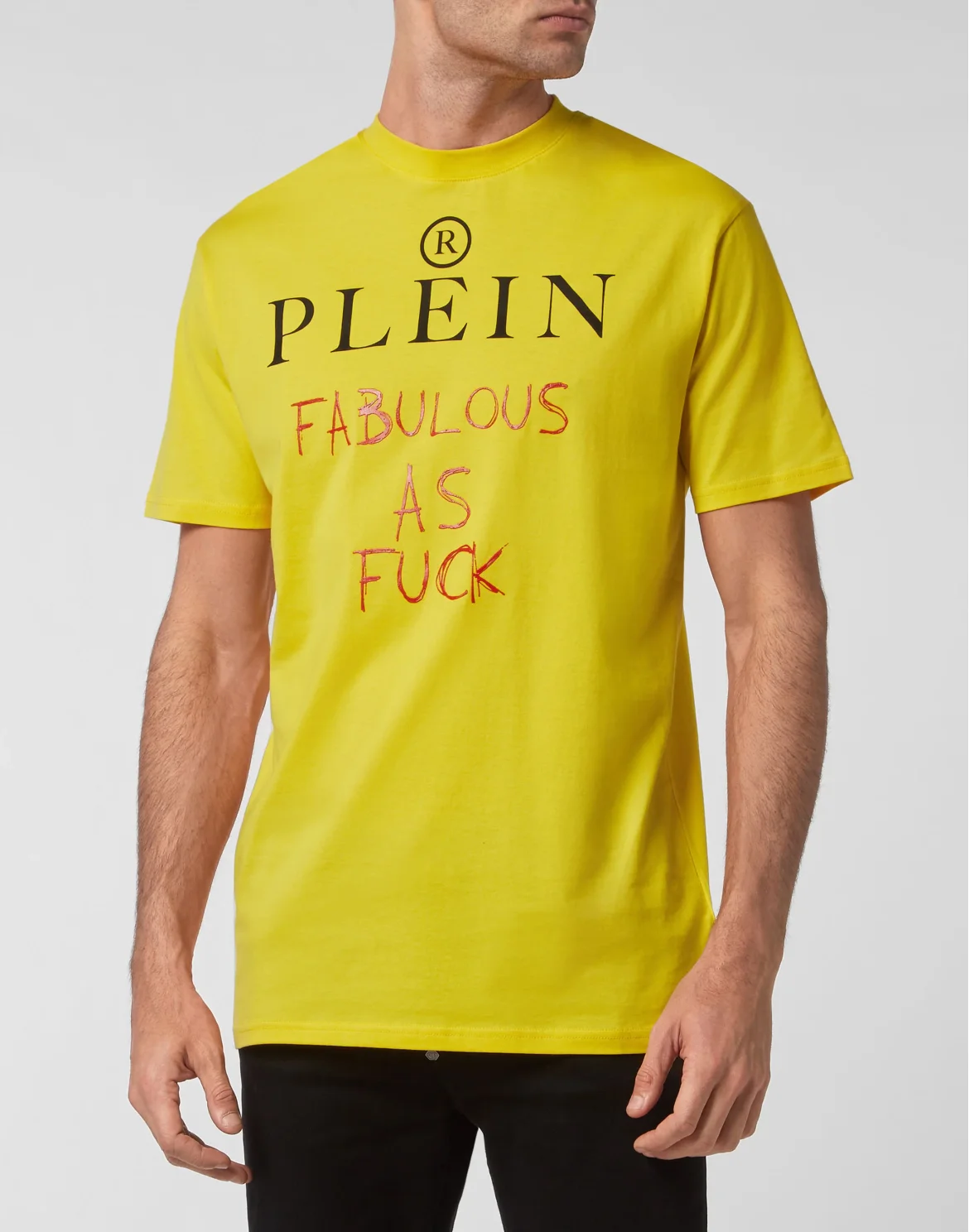 T-shirt Round Neck SS, цвет: Желтый