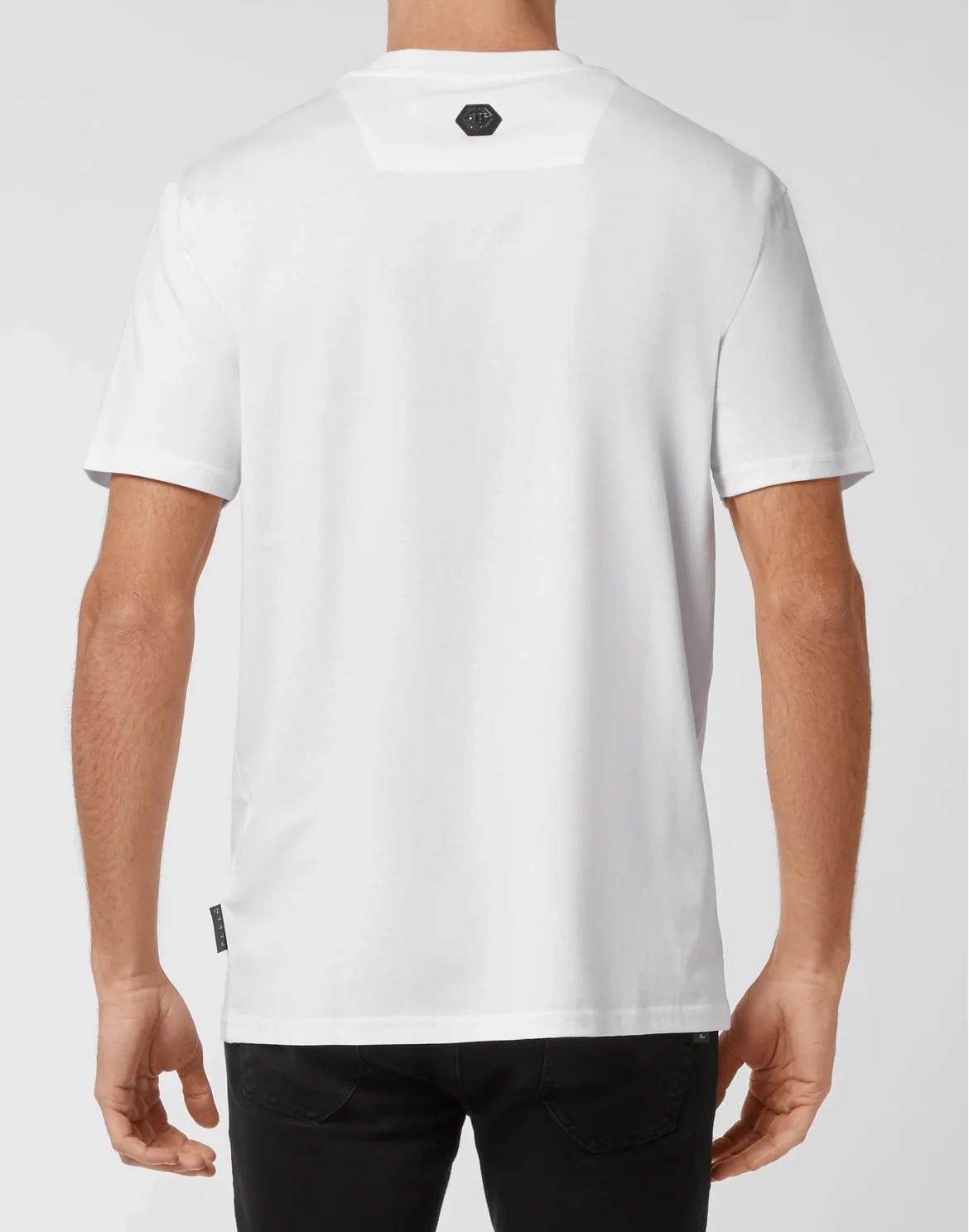 T-shirt Round Neck SS with Crystals, цвет: Белый