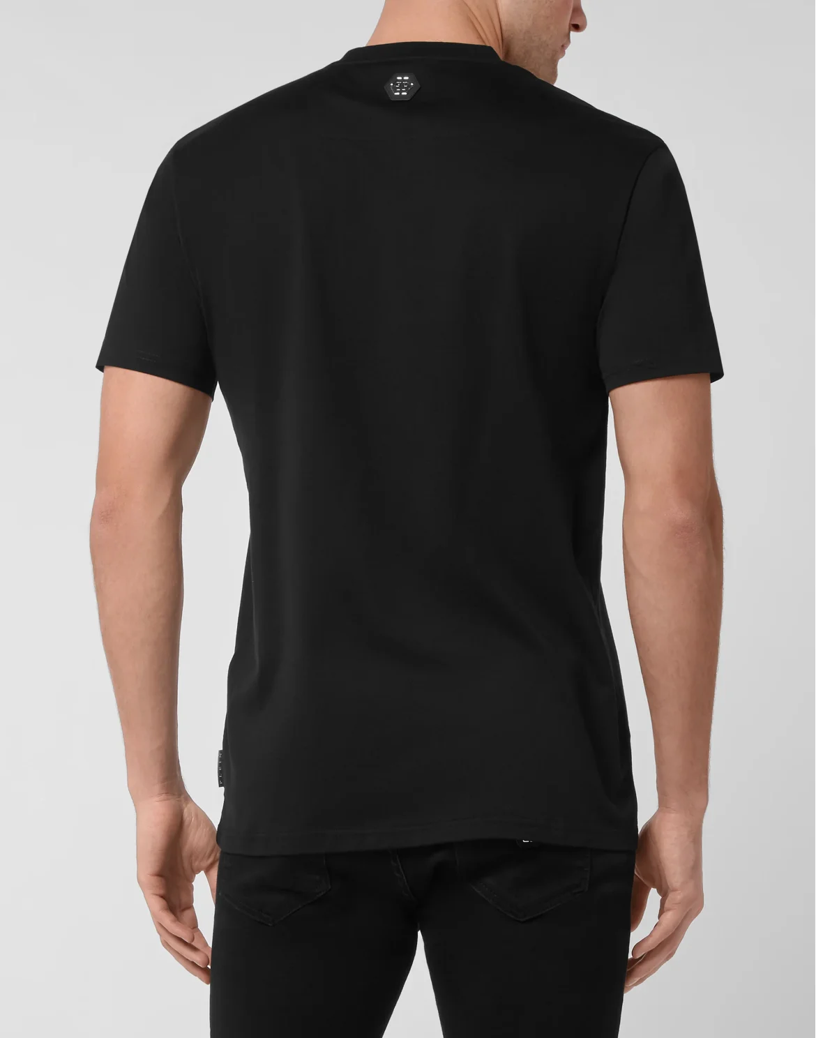 T-shirt Round Neck SS Scorpion with Crystals, цвет: Черный