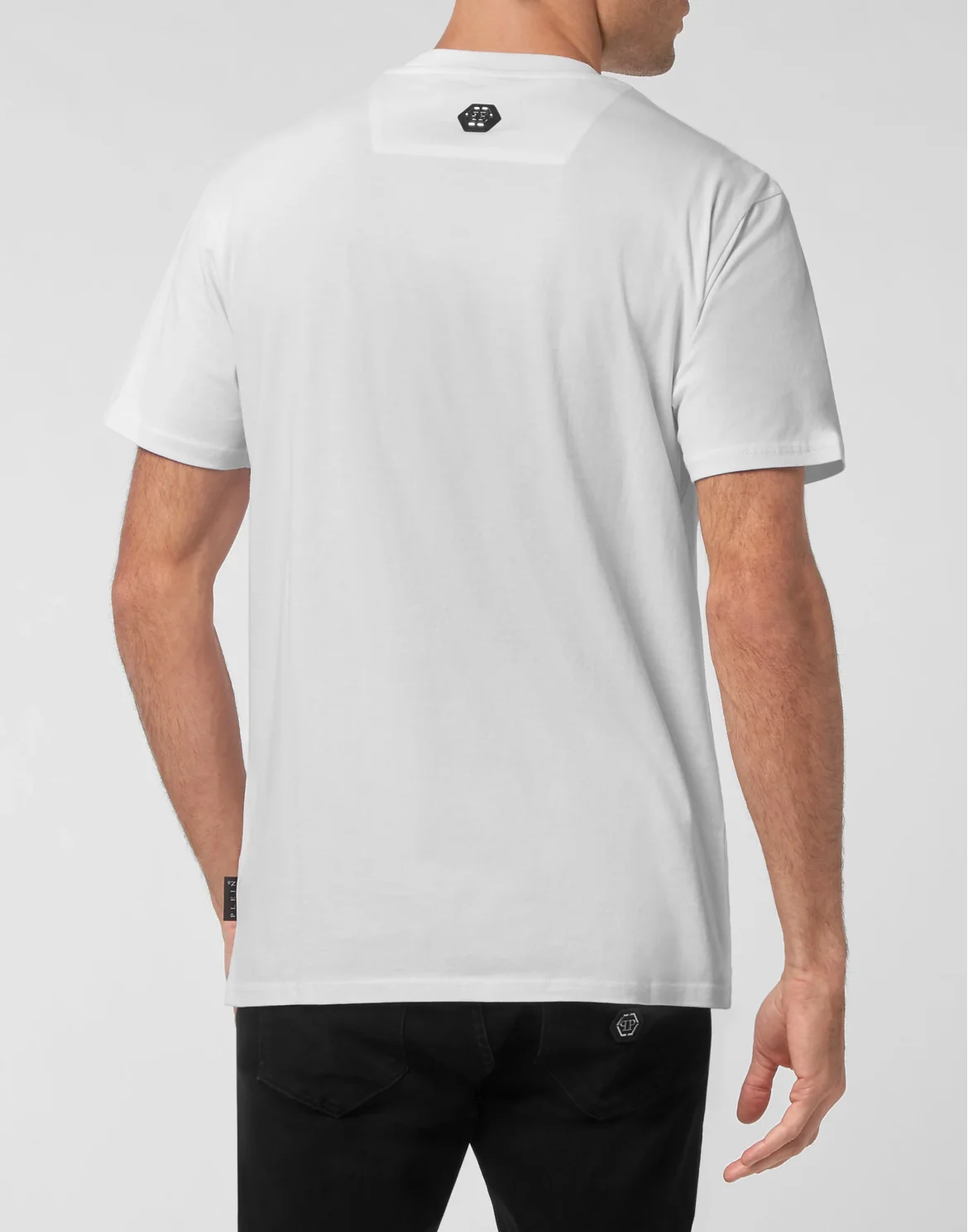 T-shirt Round Neck SS with Crystals, цвет: Белый