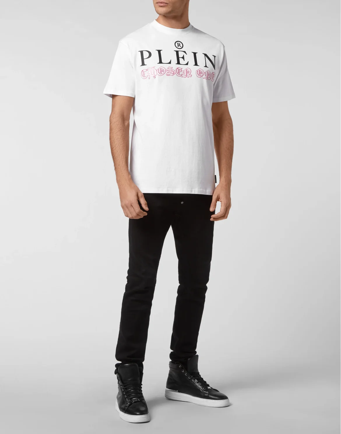 T-shirt Round Neck SS Philipp Plein TM, цвет: Розовый