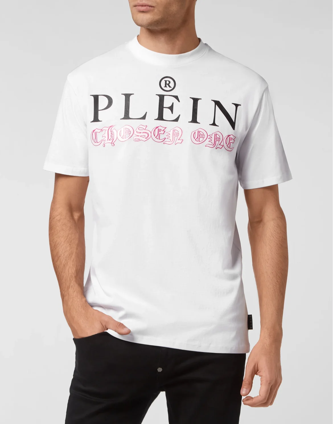 T-shirt Round Neck SS Philipp Plein TM, цвет: Розовый