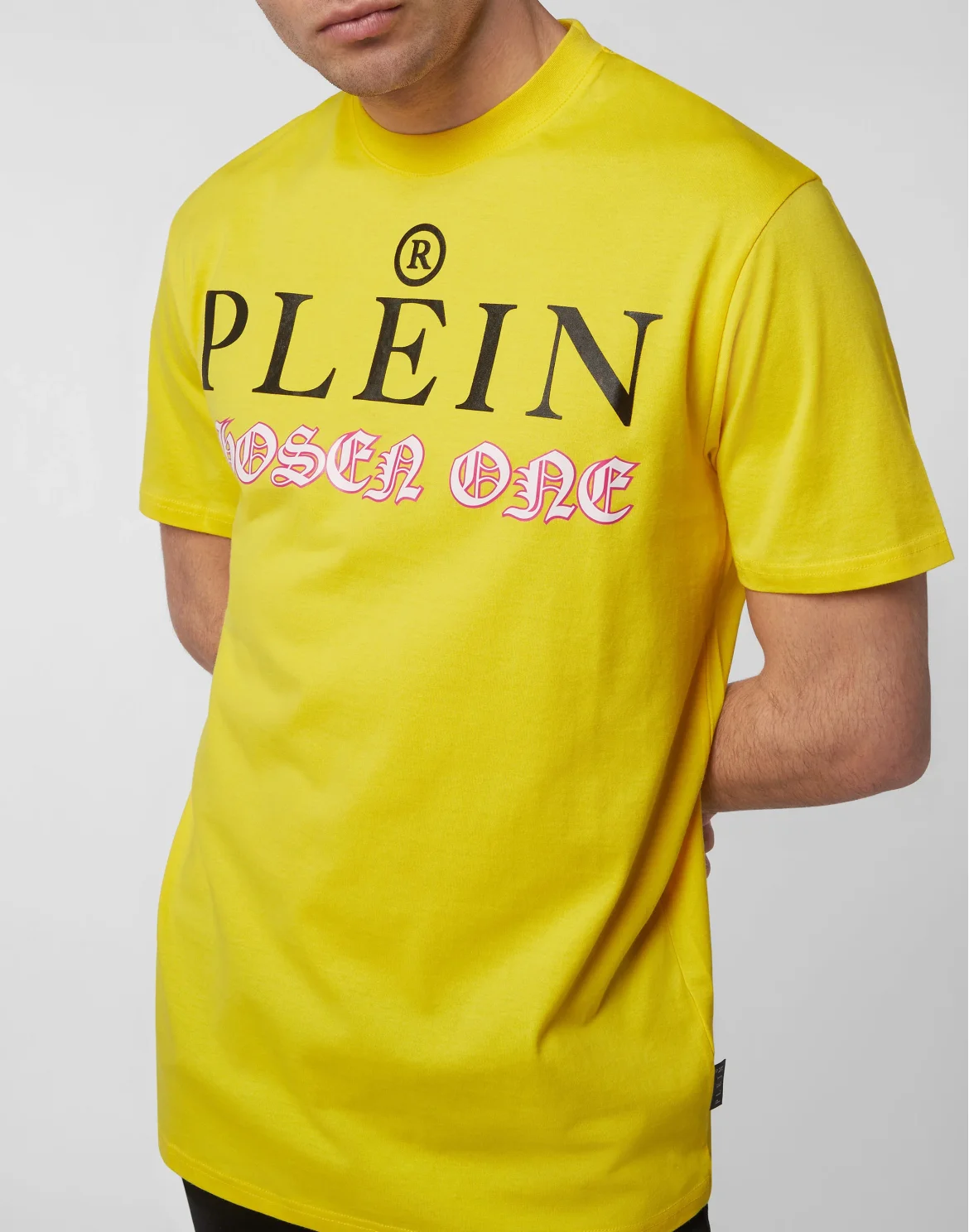 T-shirt Round Neck SS Philipp Plein TM, цвет: Желтый