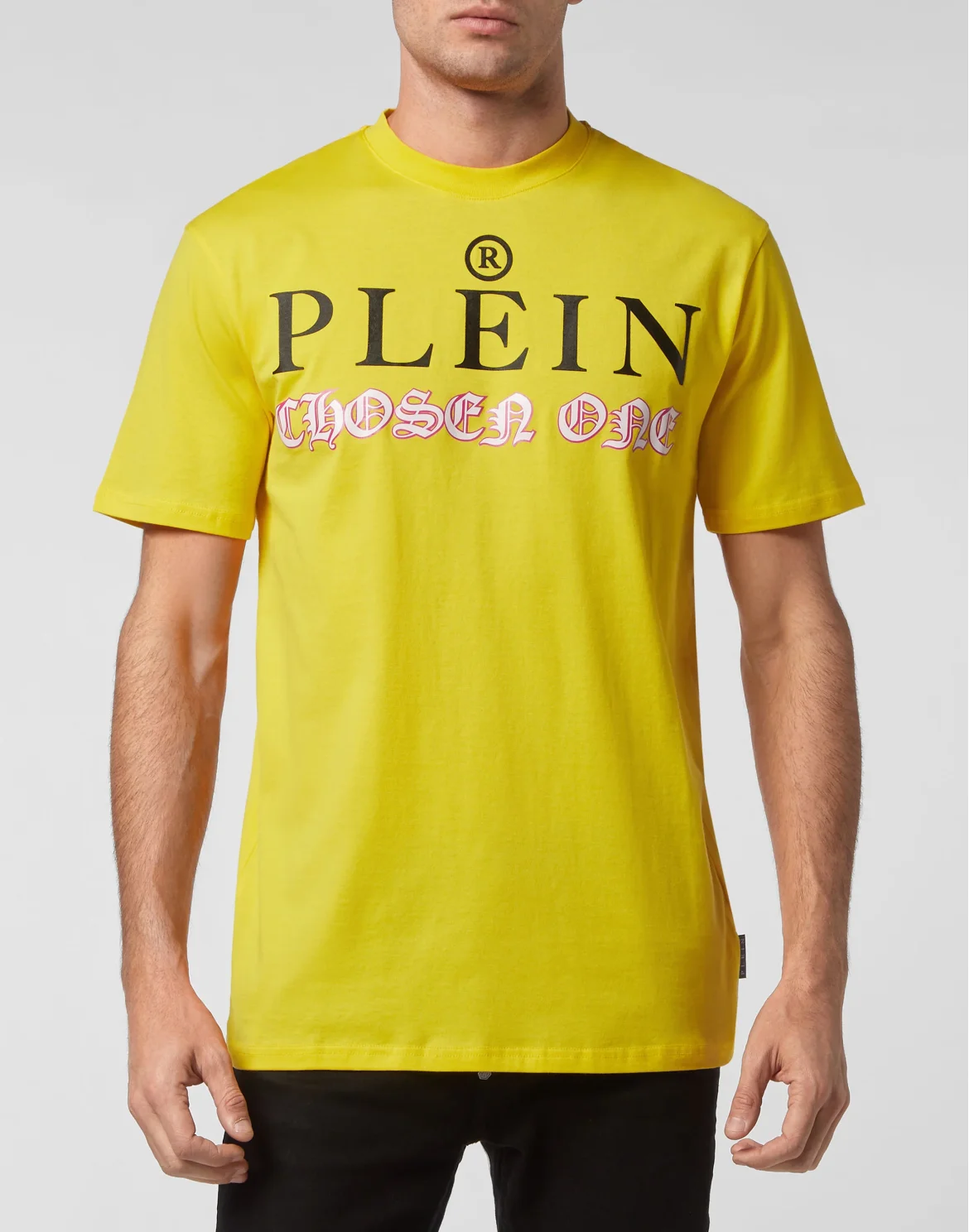 T-shirt Round Neck SS Philipp Plein TM, цвет: Желтый