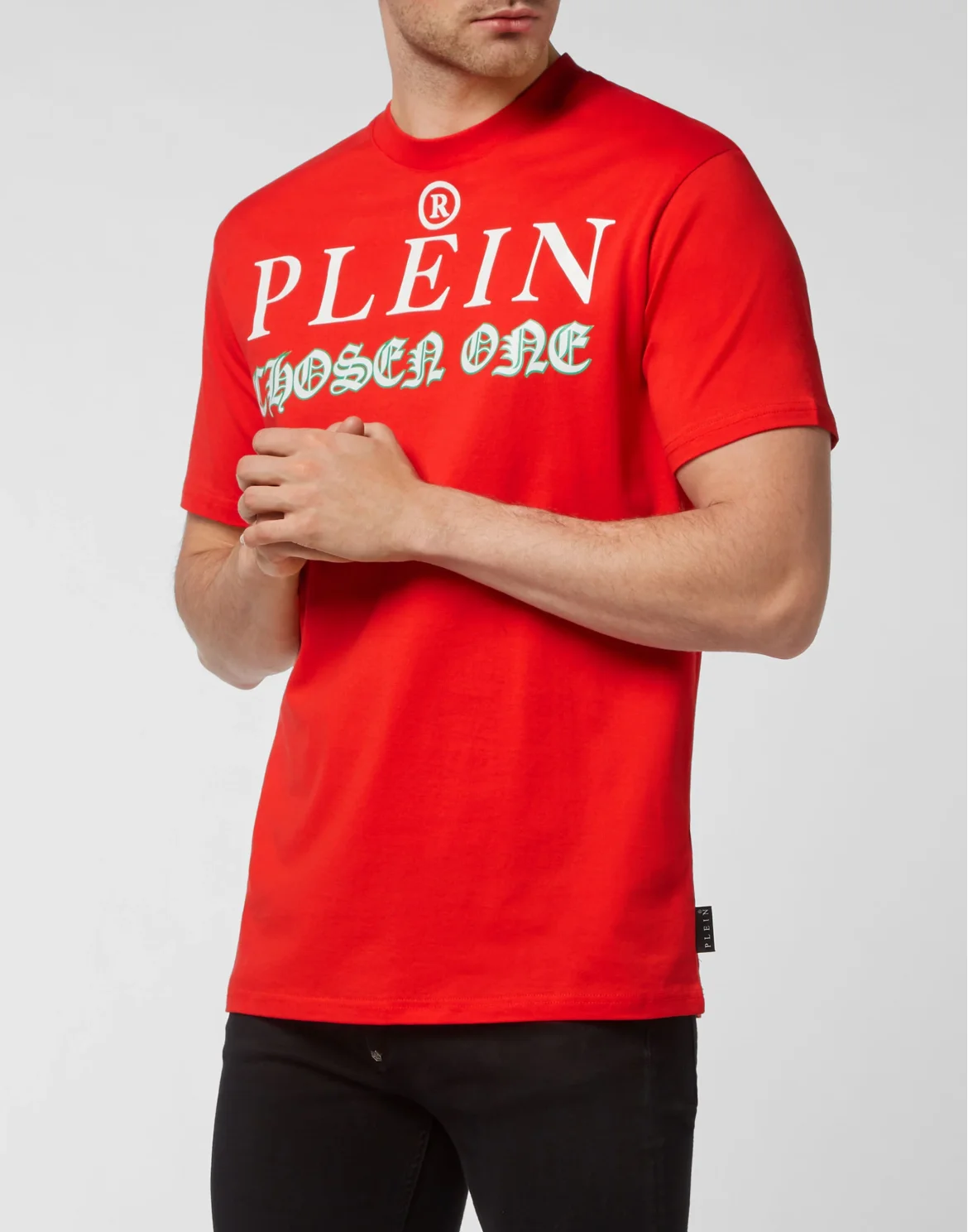 T-shirt Round Neck SS Philipp Plein TM, цвет: Красный