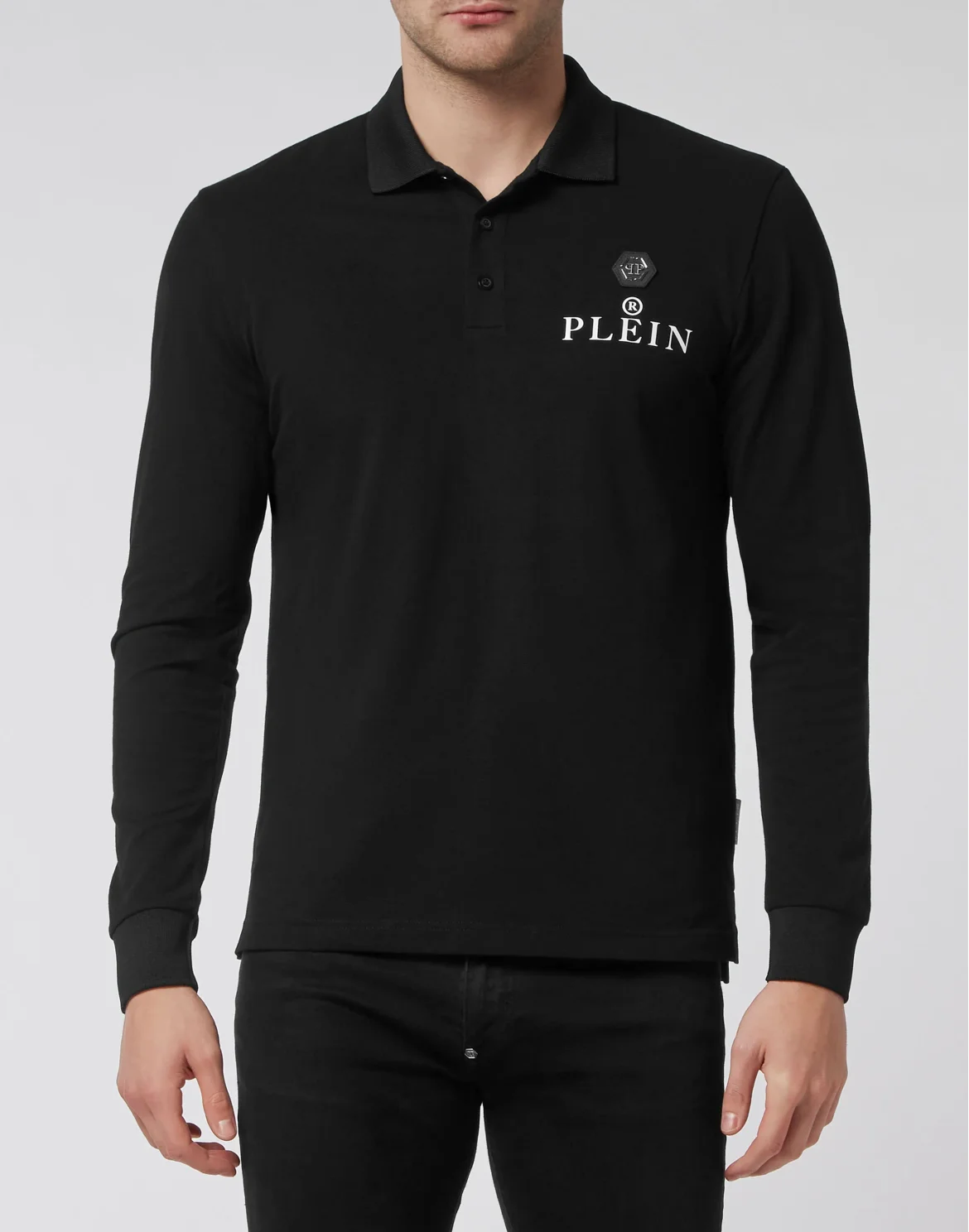 Polo shirt LS, цвет: Черный