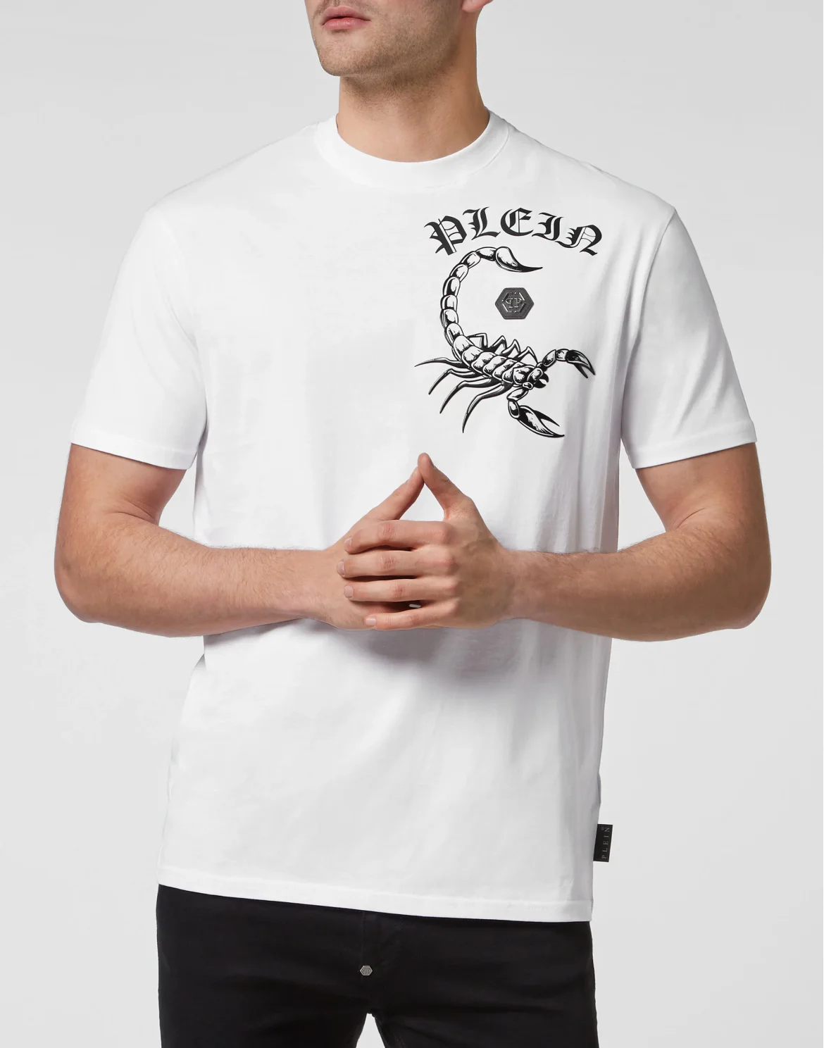 T-shirt Round Neck SS Scorpion, цвет: Белый