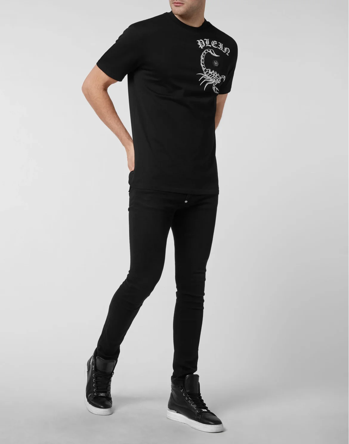 T-shirt Round Neck SS Scorpion, цвет: Черный