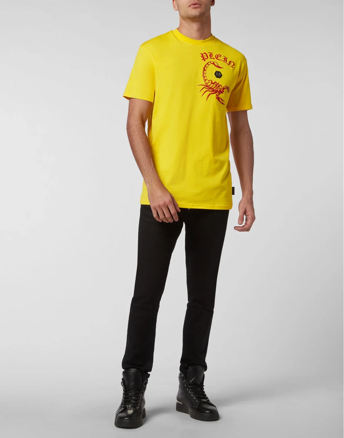 T-shirt Round Neck SS Scorpion, цвет: Желтый