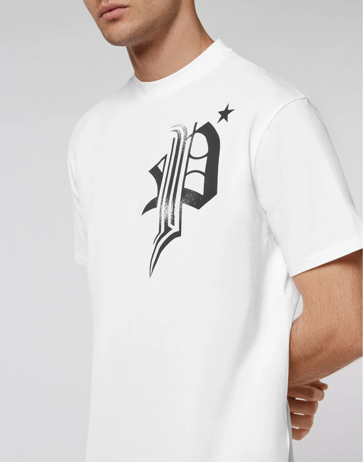 T-shirt Round Neck SS Skull, цвет: Белый