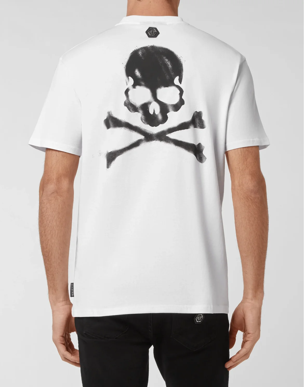 T-shirt Round Neck SS Skull, цвет: Белый