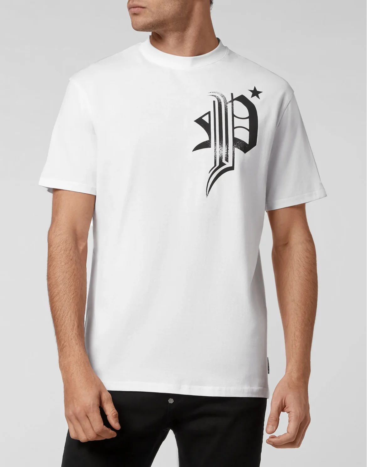 T-shirt Round Neck SS Skull, цвет: Белый