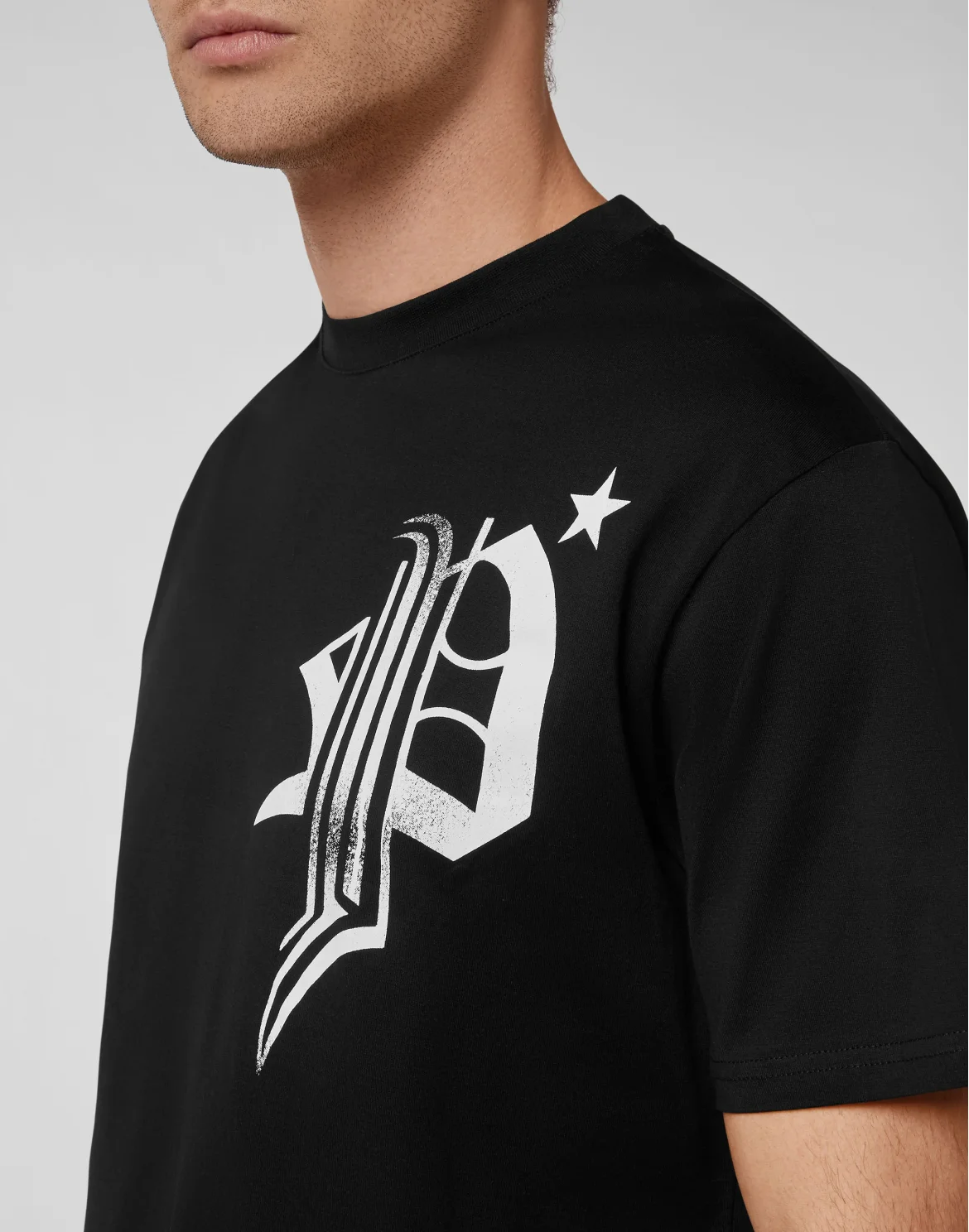 T-shirt Round Neck SS Skull, цвет: Черный