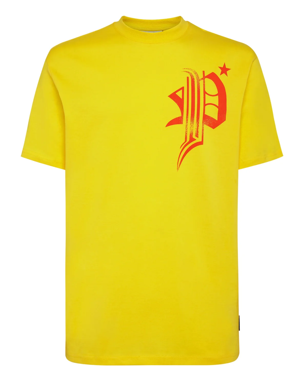 T-shirt Round Neck SS Skull, цвет: Желтый