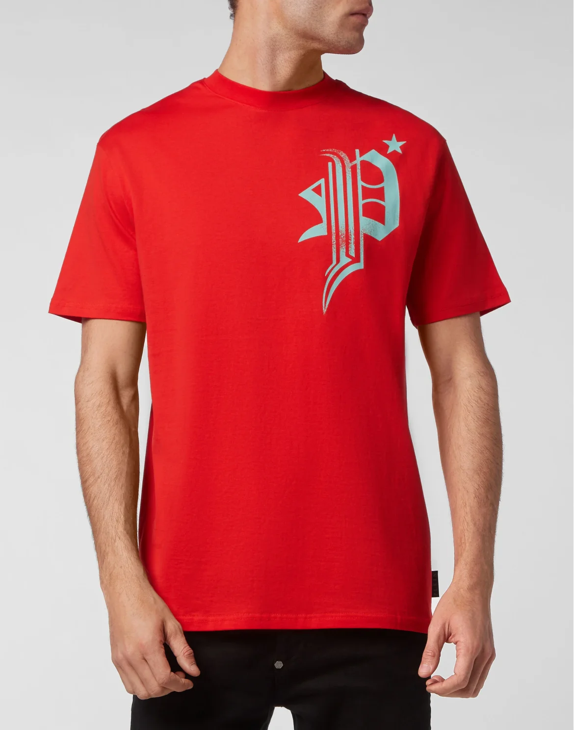T-shirt Round Neck SS Skull, цвет: Красный