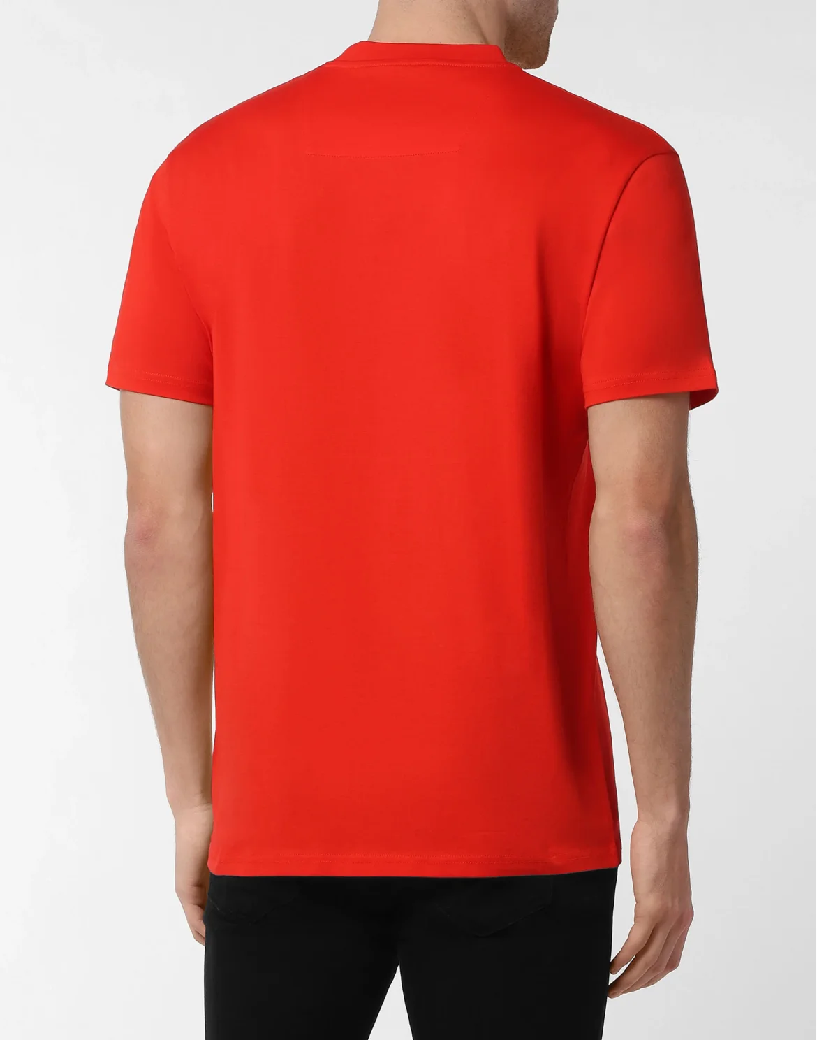 T-shirt Round Neck SS Skull, цвет: Красный