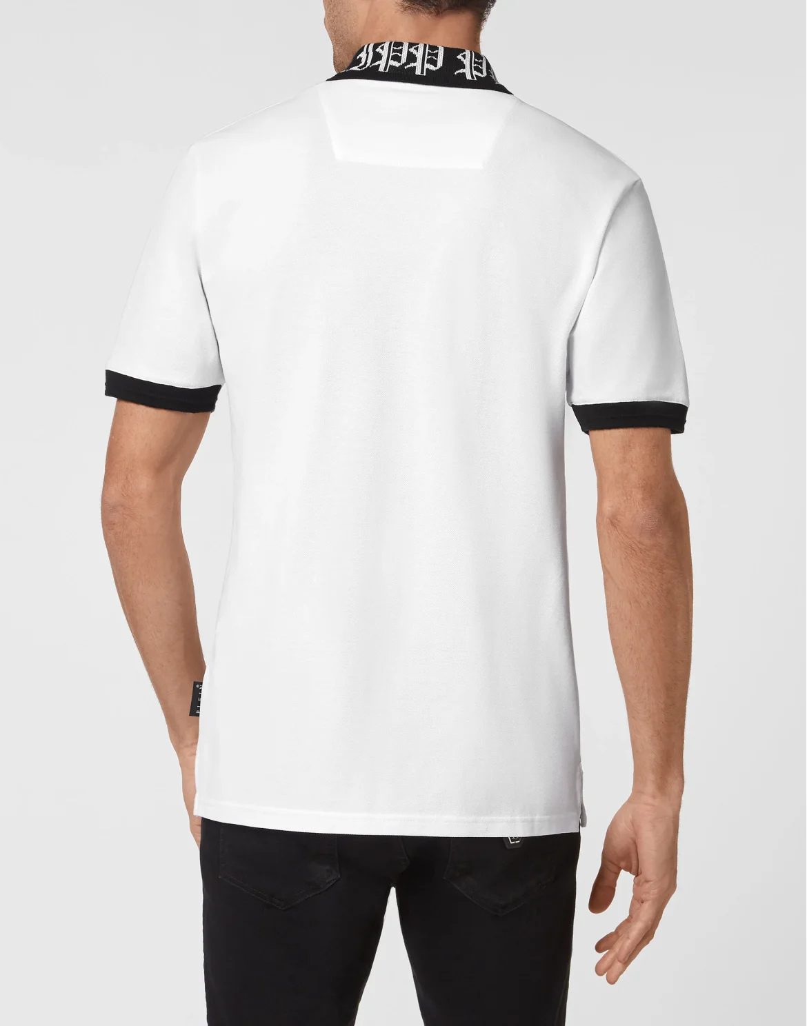 Slim Fit Polo SS Philipp Plein TM, цвет: Белый