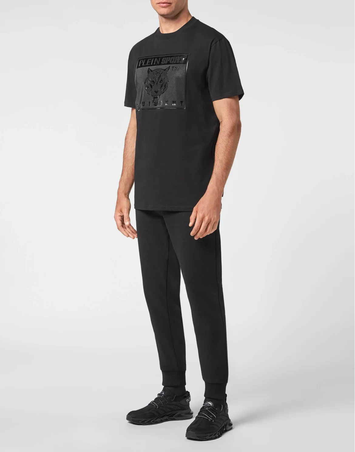 T-shirt Round Neck SS Statement, цвет: Черный