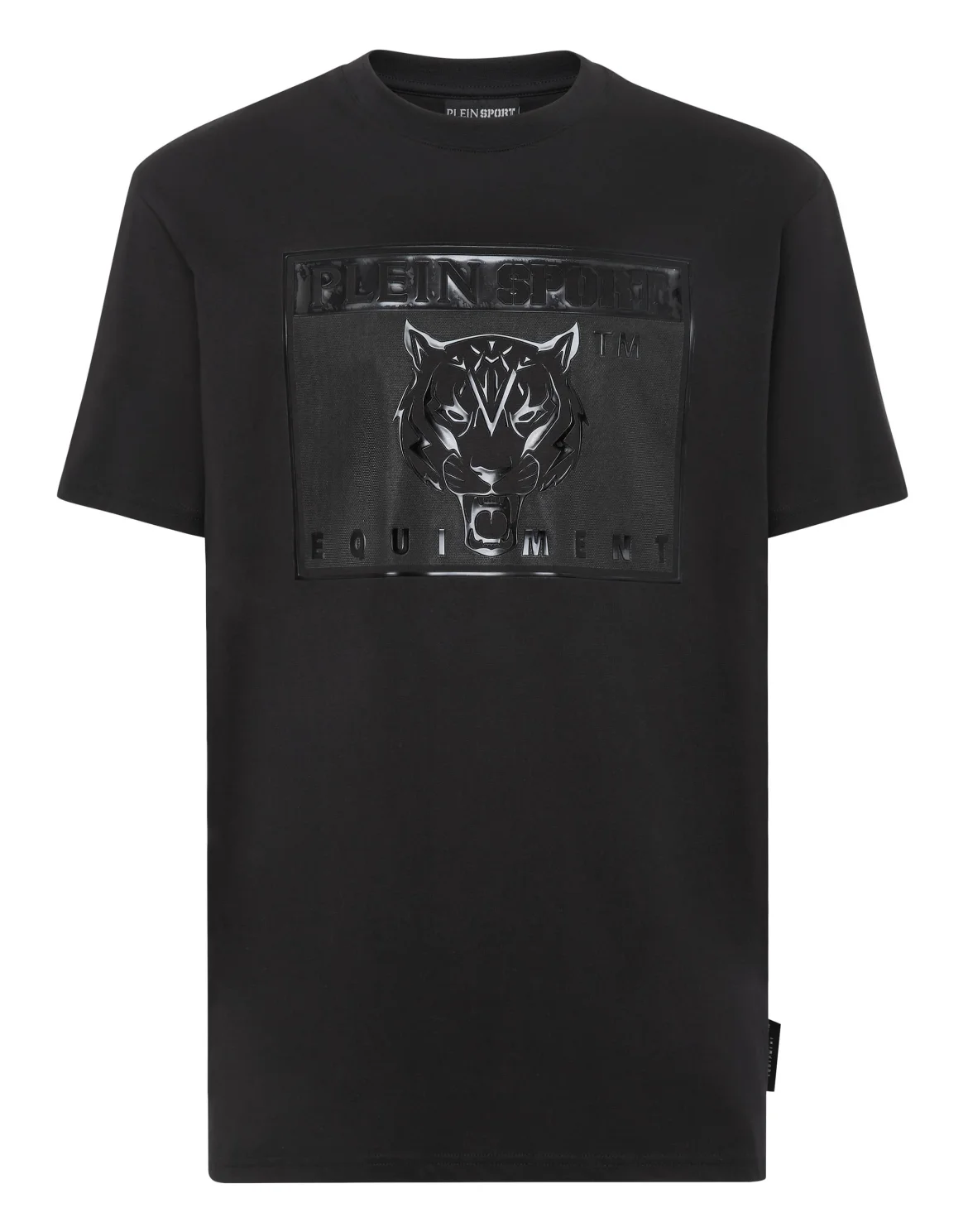 T-shirt Round Neck SS Statement, цвет: Черный
