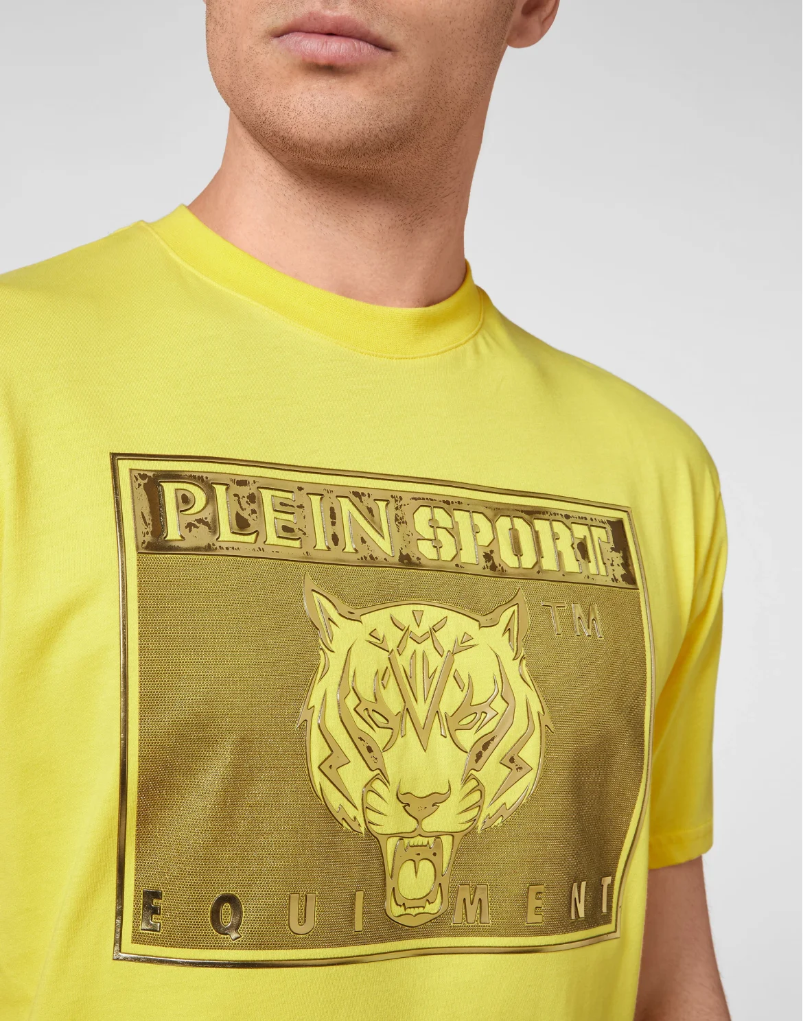 T-shirt Round Neck SS Statement, цвет: Желтый