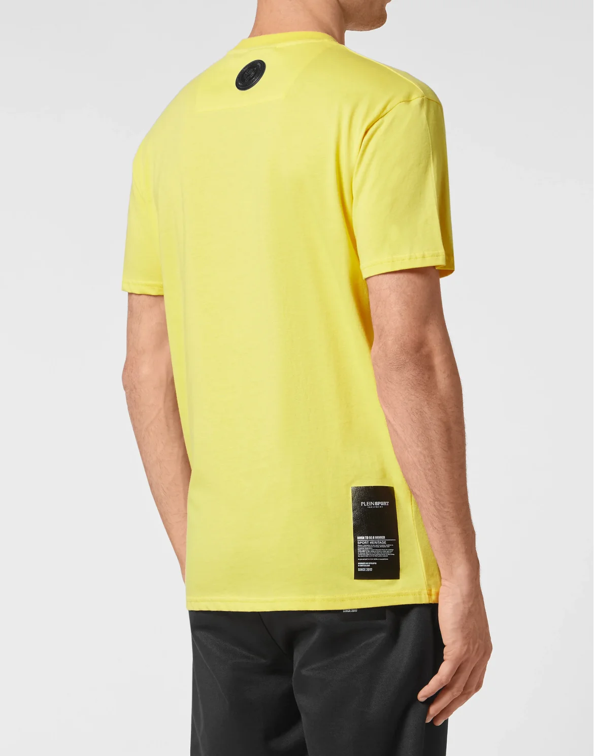T-shirt Round Neck SS Statement, цвет: Желтый