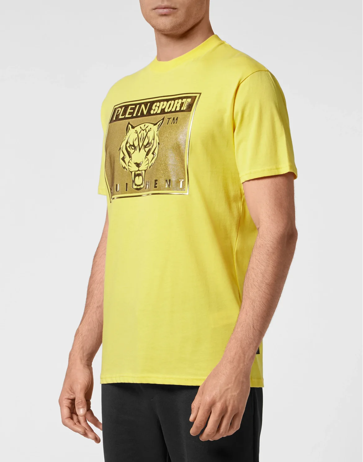 T-shirt Round Neck SS Statement, цвет: Желтый