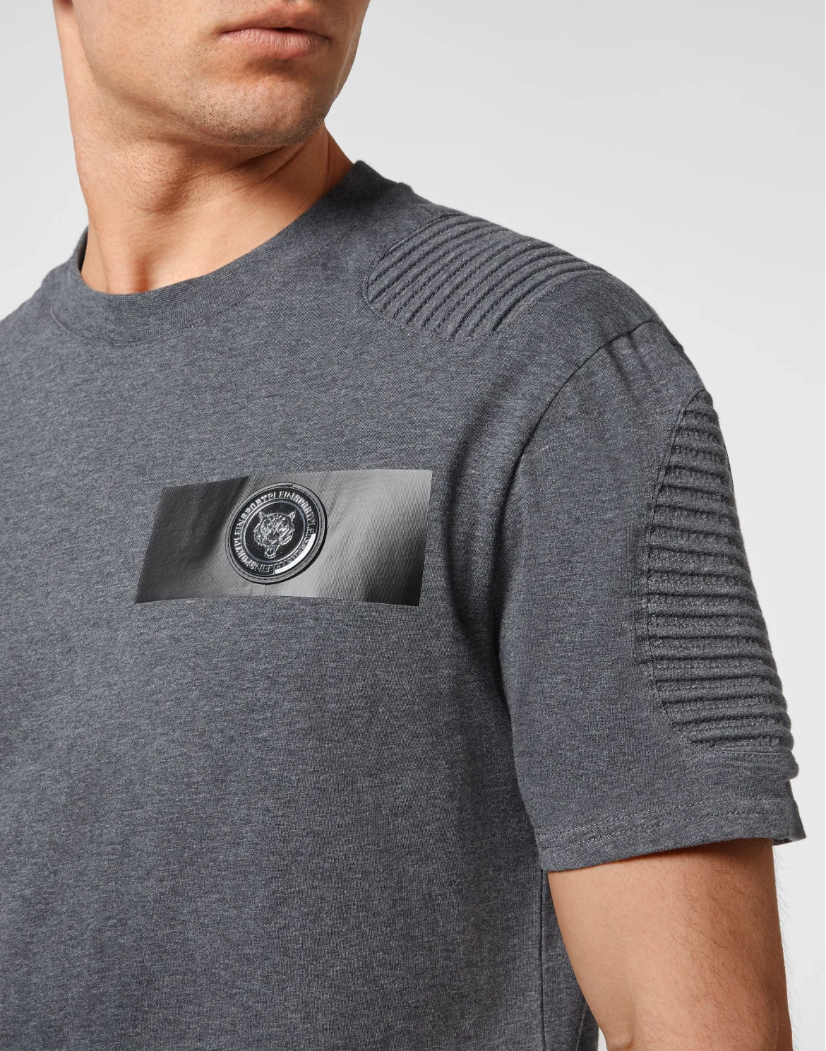 T-shirt Round Neck SS, цвет: Серый