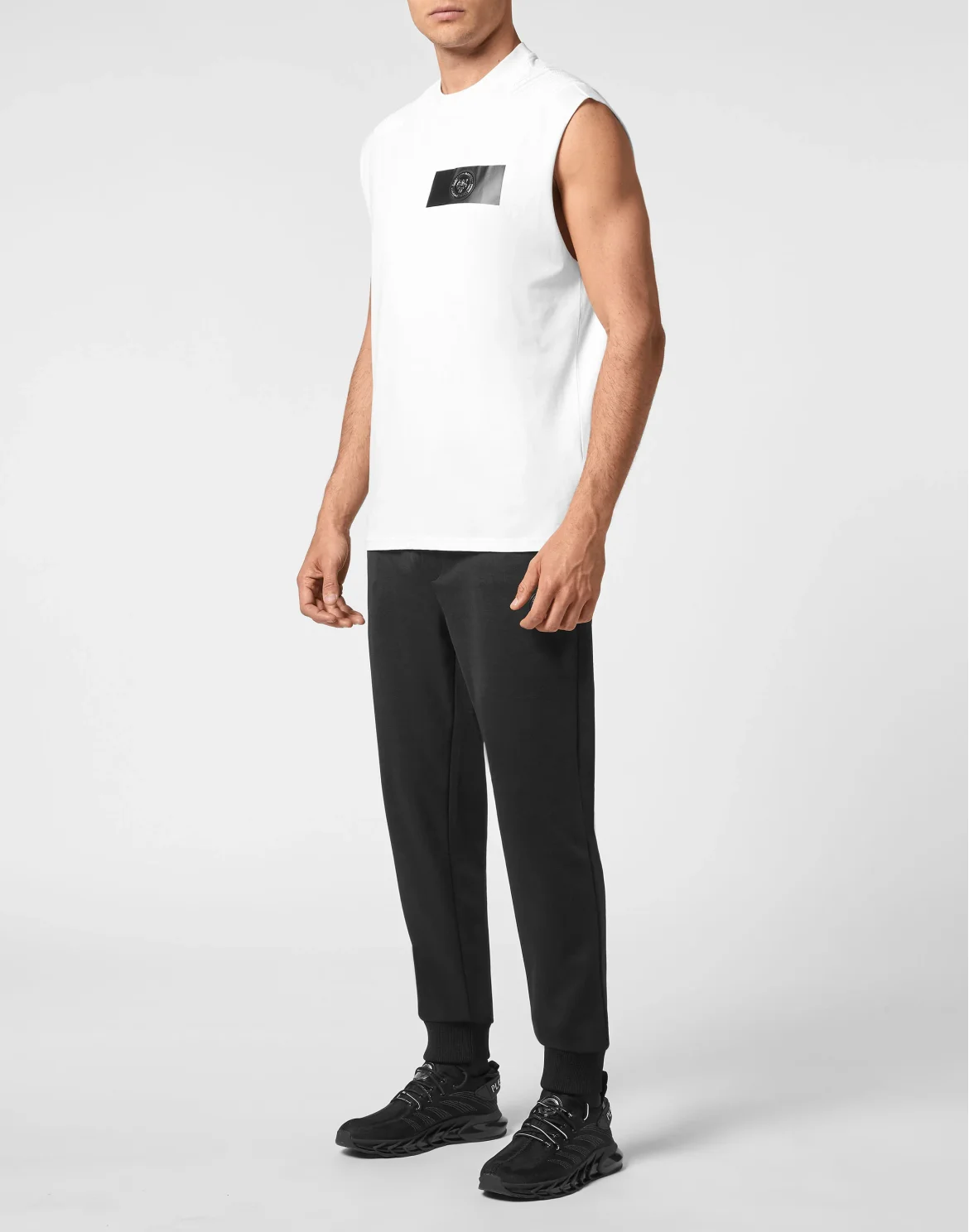 T-shirt Round Neck Sleeveless, цвет: Белый