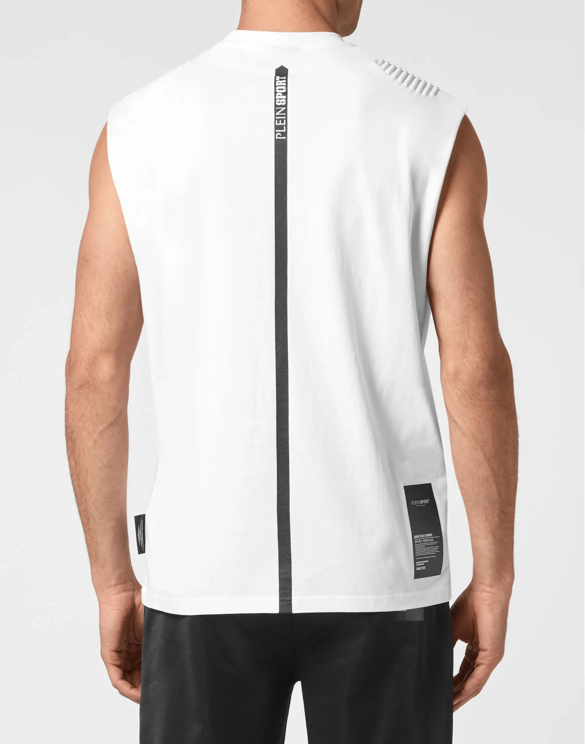 T-shirt Round Neck Sleeveless, цвет: Белый