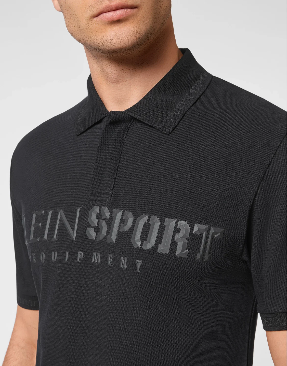 Short Sleeve Polo Statement, цвет: Черный