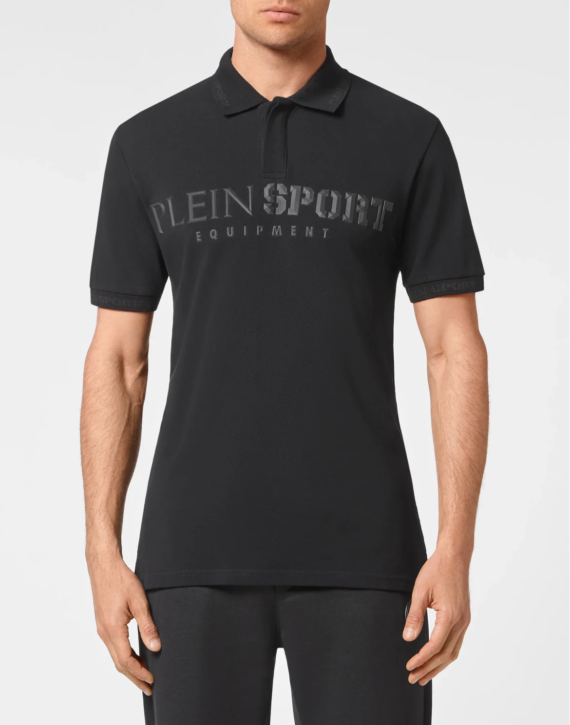 Short Sleeve Polo Statement, цвет: Черный