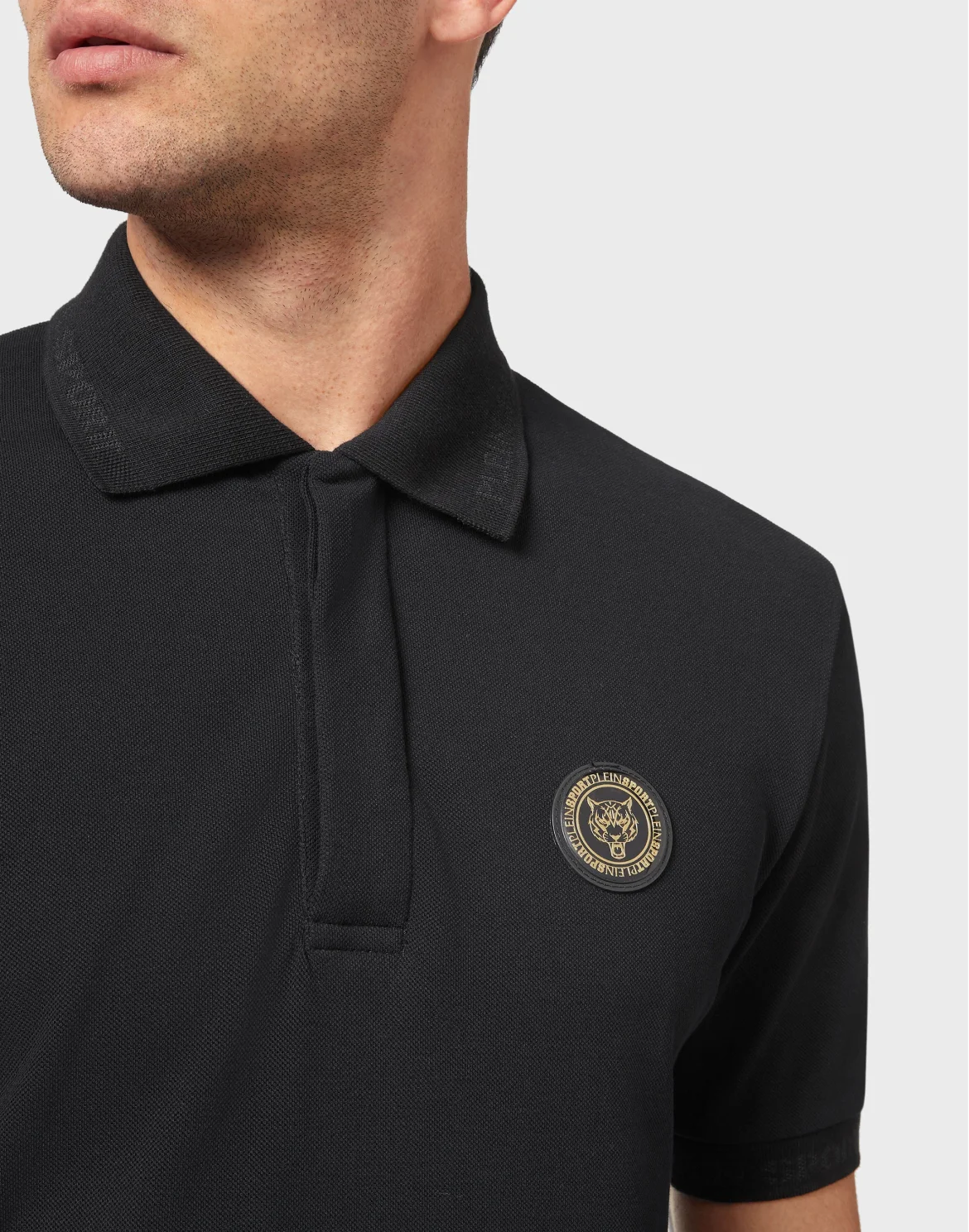 Short Sleeve Polo Statement, цвет: Черный
