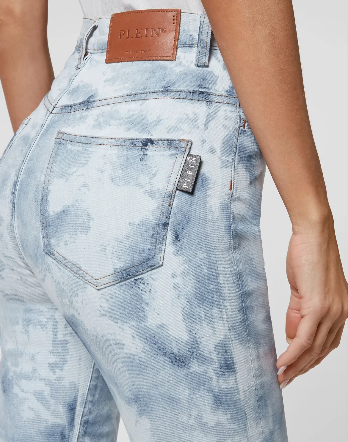 Denim Super High Waist Jegging, цвет: Синий
