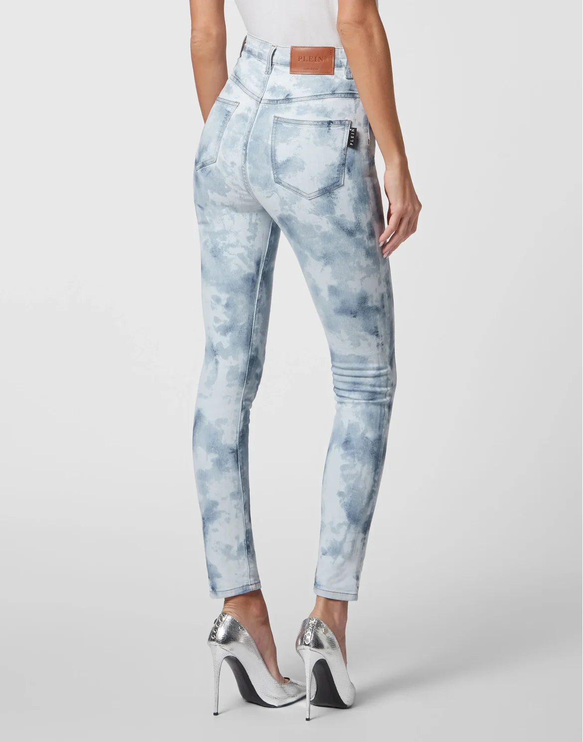 Denim Super High Waist Jegging, цвет: Синий
