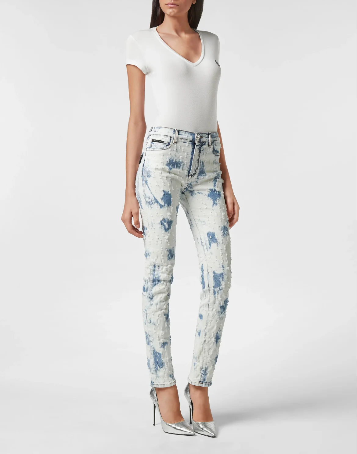 Denim Trousers Regular fit, цвет: Синий