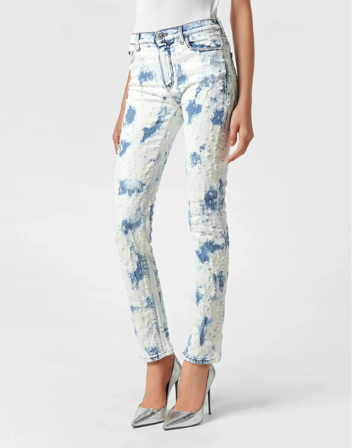 Denim Trousers Regular fit, цвет: Синий