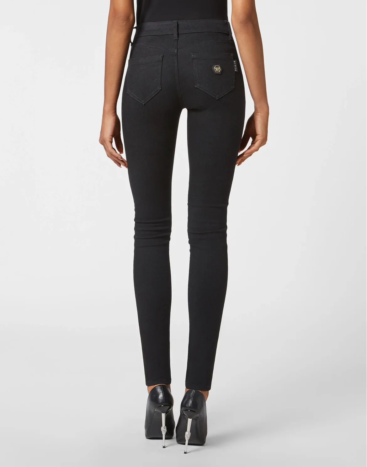 Denim Jeggings, цвет: Черный